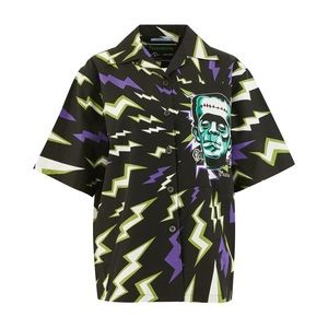 Prada Frankenstein Collared Shirt